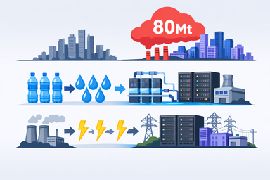 AI Devours Energy: 80 Mt CO2 in 2025