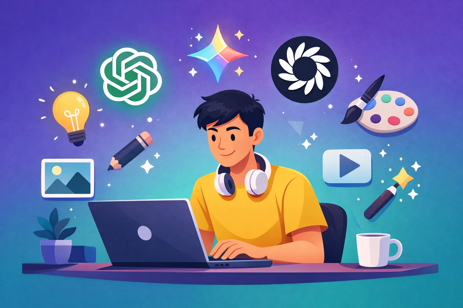 Utilisation des outils IA gratuits