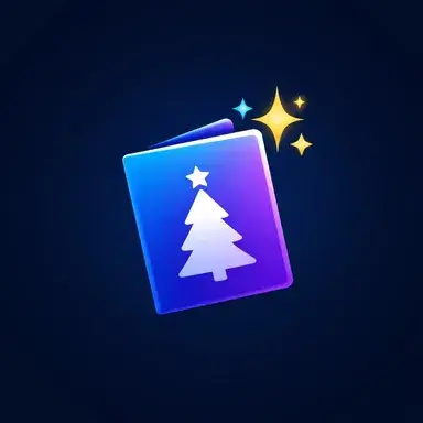 Midjourney v7 Cartes Noël